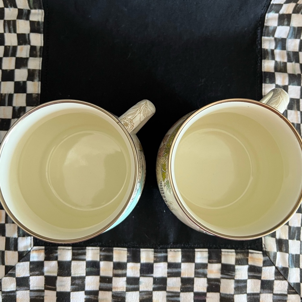 Mackenzie-Childs Aurora Farm Barnyard
Coffee Mugs. SET OF TWO. RETIRED. - Picture 5 of 11